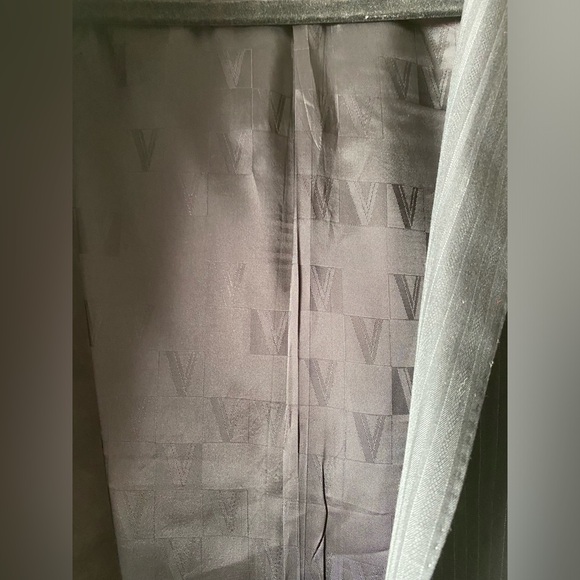 VERSACE Collection 38R Wool Blend Button Classic Blazer - Picture 6 of 8